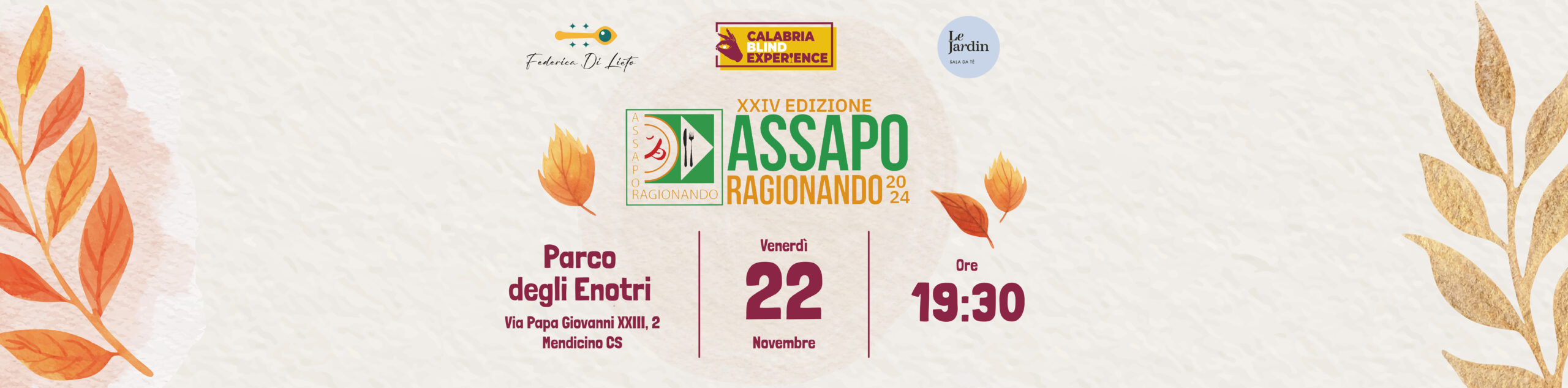 ASSAPORAGIONANDO XXIV Edizione_Calabria Blind Experience_Federica Di Lieto